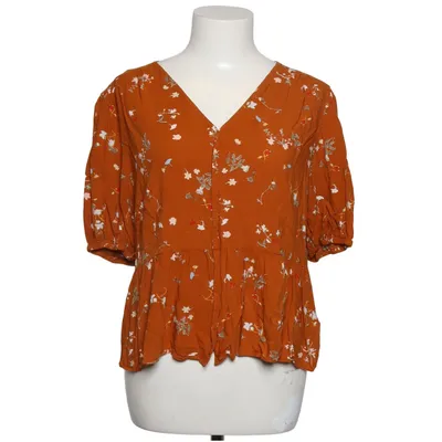 Top (Brown, Multicolored) from Uniqlo Viscose