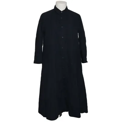 Shirt dress (Blue) from Uniqlo Cotton