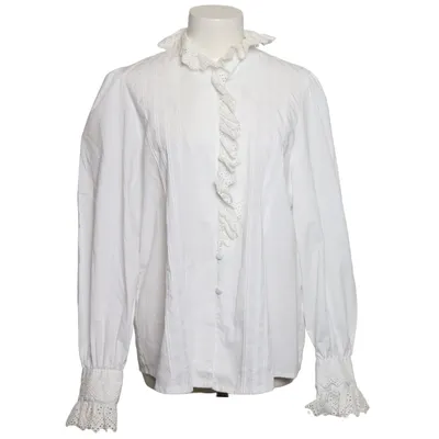 Blouse (White) from Hess Frackmann Cotton, Polyester