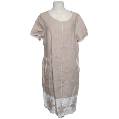 Dress (Beige, White) from Anna Aura Linen