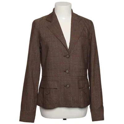 Kavaj (Brun, Flerfärgad) från Liz Claiborne Acetat, Elastan, Polyester, Viskos