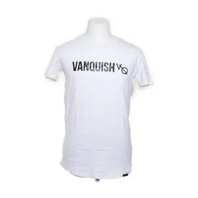 T-shirt (White) from Vanquish Fitness Cotton, Elastane