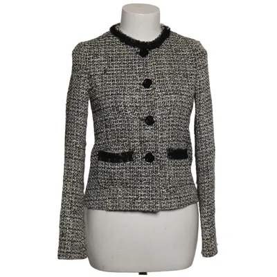 Kavaj (Svart, Vit) från Benetton Class Akryl, Bomull, Polyester, Ull
