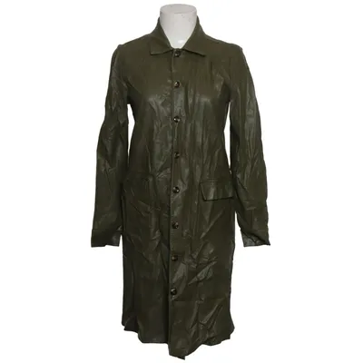 Coat (Green) from Valentina Polyester, Viscose