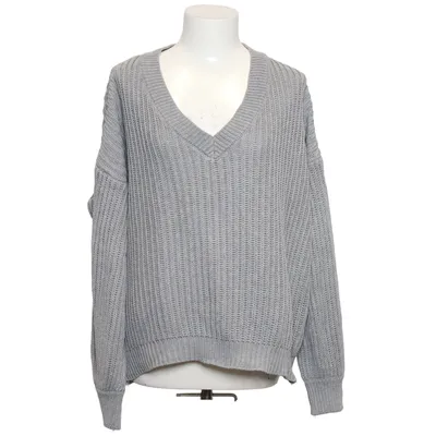 Sweater (Ballon Sleeve V Shape Knitted Sweater) from Donna Romina x NA-KD Acrylic, Cotton