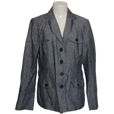Blazer (Gray) from Kingfield Cotton, Linen, Polyester