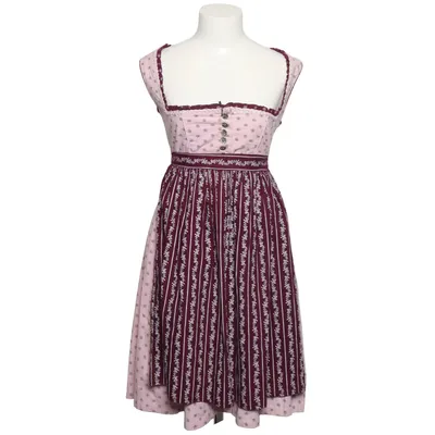 Dirndl (Lila, Roze, Wit) van Almenrausch Katoen