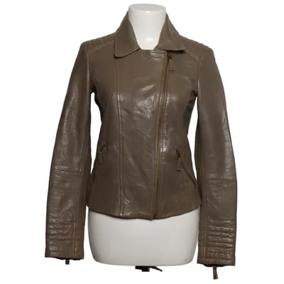 Biker jacket (Beige) from ESPRIT Leather