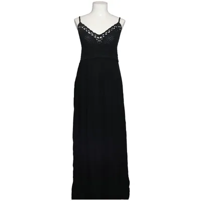Maxi dress (Black) Viscose