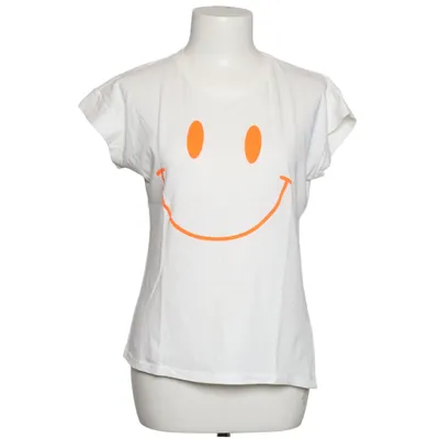 T-shirt (Wit, Oranje) van Firstage Katoen