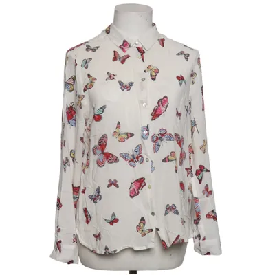 Bluse (Hvid, Flerfarvet) fra Springfield Viscose