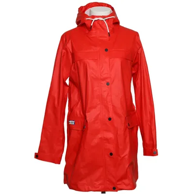 Regnjacka (Röd) från Rukka Polyester, Polyuretan