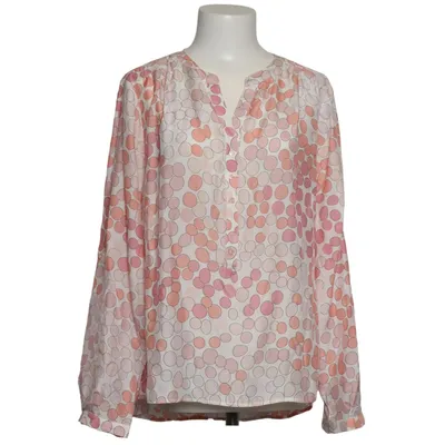 Blus (Rosa, Vit, Orange) från Création L Silke, Viskos