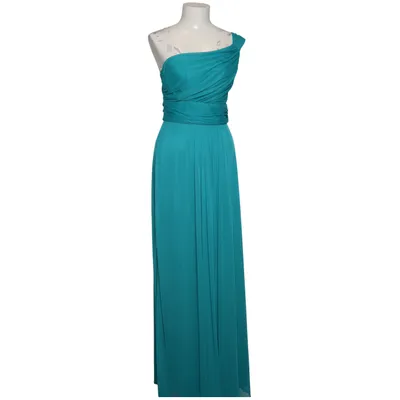 Avondjurk (Turquoise) van Fiesta Acetaat, Polyester