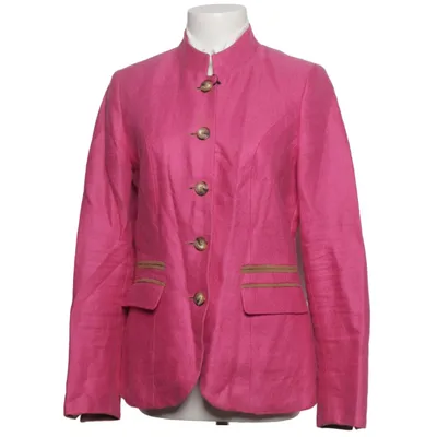 Blazer (Rose) de Cane & Cane Coton, Lin, Polyester