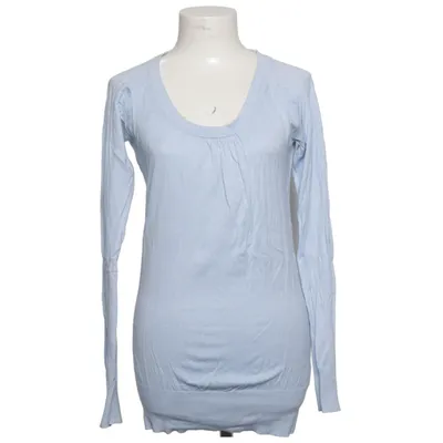 T-shirt à manches longues (Bleu) de Castro Coton, Viscose