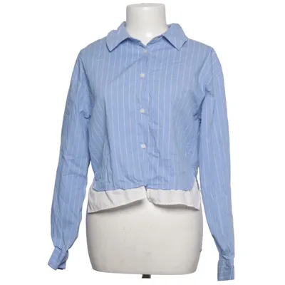 Shirt (Blue, White) from JCL Cotton, Elastane, Polyurethane