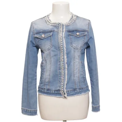 Denim jacket (Blue) from Newplay Cotton, Elastane, Polyester