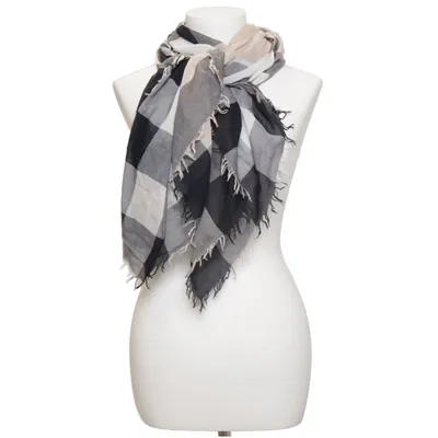 Scarf (Grå, Svart, Vit) från Burberry