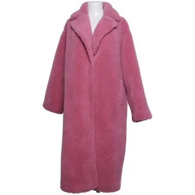 Coat (Pink) from Stand Studio Acrylic, Polyester, Wool