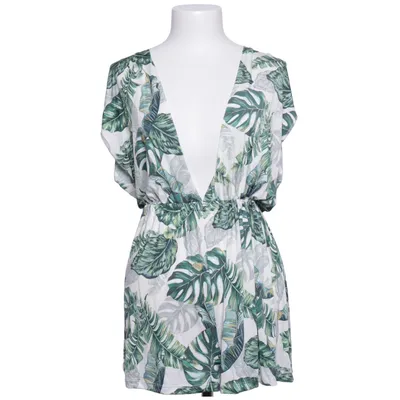 Jumpsuit (White, Green, Multicolored) from ASOS Swim Elastane, Polyester