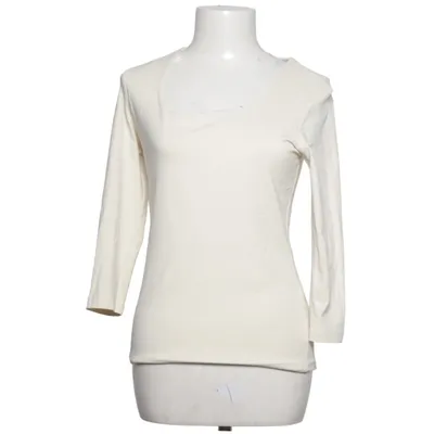 T-shirt à manches longues (Blanc) de S. Marlon Élasthane, Polyamide