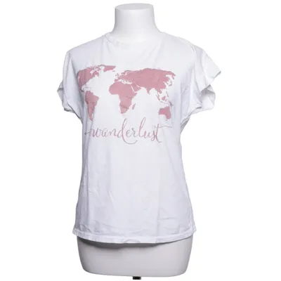 T-shirt (Hvid, Pink) fra Altamira