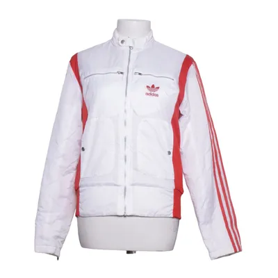 Jacket (White, Red) from Adidas Originals Polyamide, Polyester