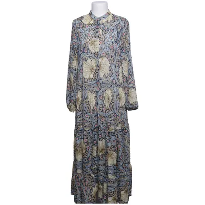 Maxi dress (Blue, Multicolored) from Morris & Co x H&M