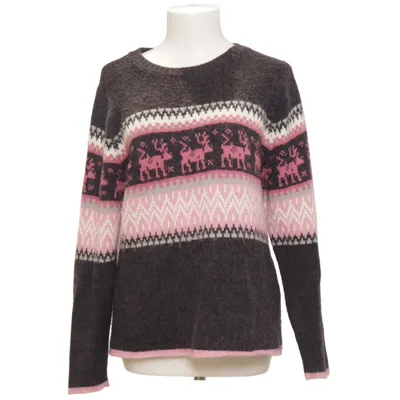 Christmas sweater (Gray, Pink, White) from Diesel Acrylic, Elastane, Merino wool, Polyamide