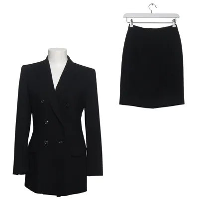 Skirt suit (Black) from Laurèl Wool