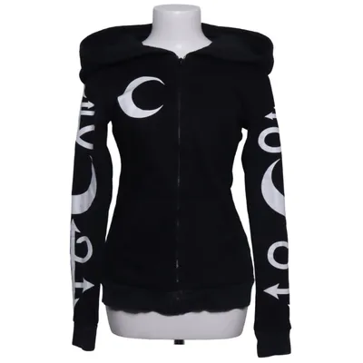 Huvtröja (Svart, Vit) från Restyle Polyester