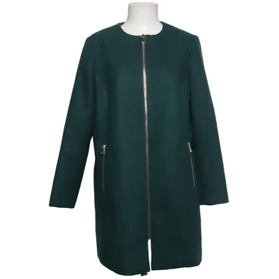Coat (Green) from Elogy Elastane, Polyester, Viscose