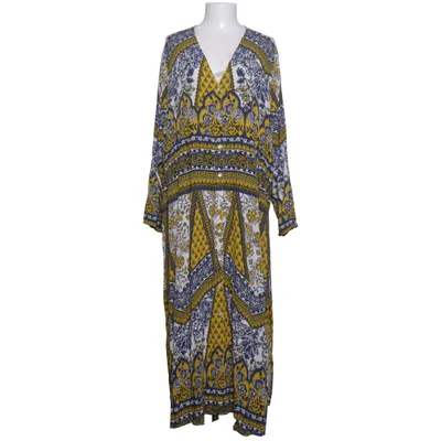 Maxikjole (Gul, Blå, Hvid) fra Ulla Popken Viscose