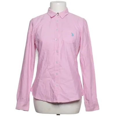 Buttondownskjorte (Pink) fra U.S. Polo Assn. Bomuld, Polyester