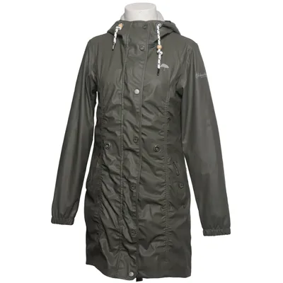 Raincoat (Green) from Schmuddelwedda Cotton, Polyester, Polyurethane