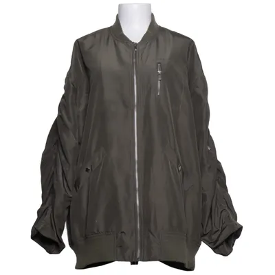 Bomberjack (Groen) van H&M Polyester, Viscose