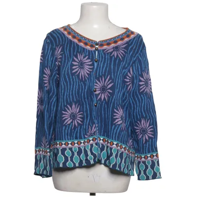 Cardigan (Blue, Multicolored) from Gudrun Sjödén Organic cotton, Recycled cotton