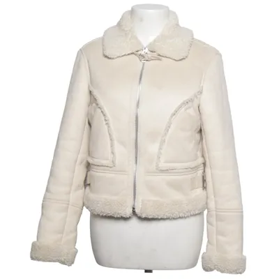 Shearlingjakke (Beige) fra Bershka Polyester