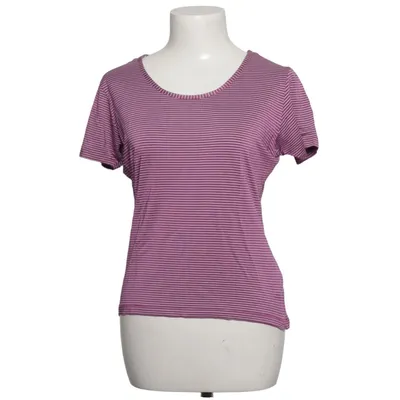T-shirt (Lila, Wit) van Passport Elastaan, Polyester, Viscose