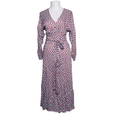 Wrap dress (Blue, Red) from United Colors of Benetton
