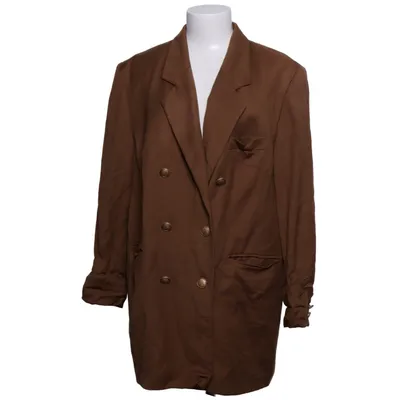 Blazer (Brown) from Vittoria Verani Acetate, Wool