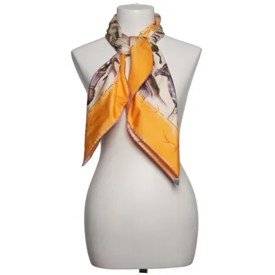 Echarpe à costume (Jaune, Multicolore) de Hermès Soie
