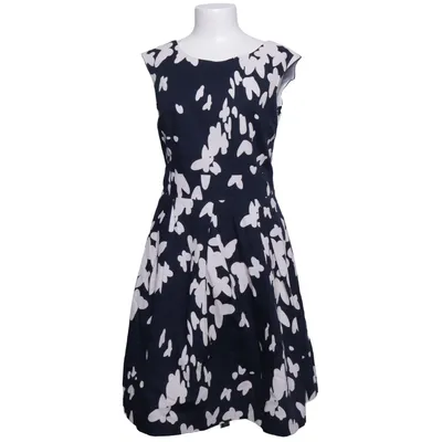 Jurk (Blauw, Wit) van Jake*s Katoen, Polyester