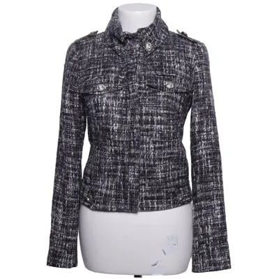 Blazer (Black, White, Gray) from Manguun Acrylic, Polyester
