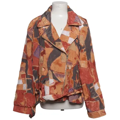 Jacket (Brown, Multicolored) from Apriori Polyester, Viscose