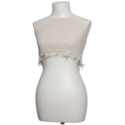 Halter neck top (Beige) from Suite Benedict Acrylic, Cotton