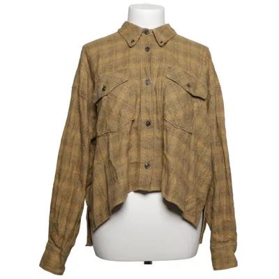 Flannel skjorte (Brun, Flerfarvet) fra Isabel Marant Étoile