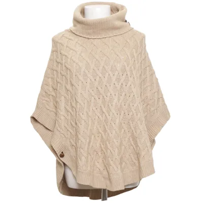 Poncho (Beige) von Massimo Dutti Polyamid, Viskose, Wolle