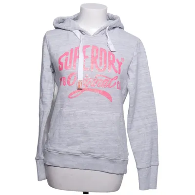 Capuchon sweater (Grijs, Roze) van Superdry Katoen, Polyester